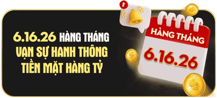 Ưu đãi hoàn trả hàng ngày cho game Nổ Hũ tại S6666